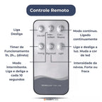 Aromatizador Umidificador Ultrassônico LED 7 Cores - Modern Casa