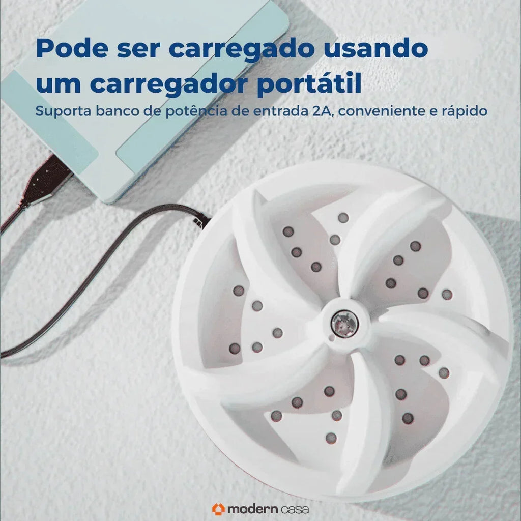Mini Máquina de Lavar Roupa Portátil - Modern Casa