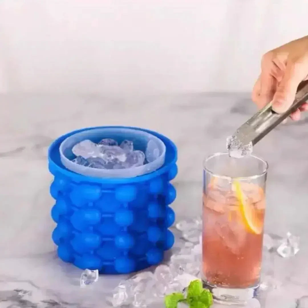 Balde de Gelo em Silicone Térmico - Modern Casa