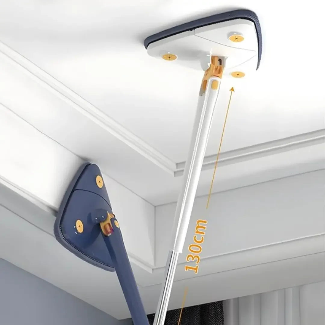 Mop de Limpeza Triangular 360° + Refil Grátis - Modern Casa