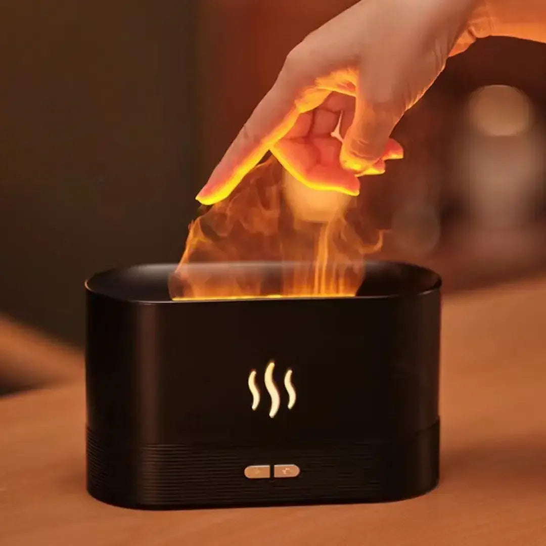 Umidificador Difusor de Aromas Lareira Aromaterapia - Modern Casa