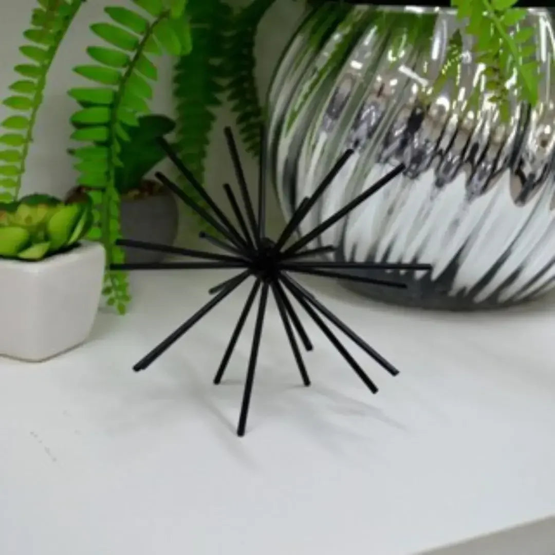 Escultura Ouriço do Mar em Metal - Modern Casa