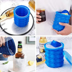 Balde de Gelo em Silicone Térmico - Modern Casa