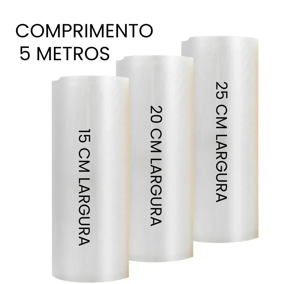 Rolos de Embalagem a Vácuo 5 Metros - Modern Casa