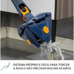 Mop de Limpeza Triangular 360° + Refil Grátis - Modern Casa