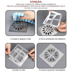 Protetor de Ralo Descartável Adesivo Kit - Modern Casa