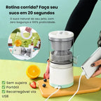 Espremedor Elétrico Portátil USB + Ebook Grátis - Modern Casa