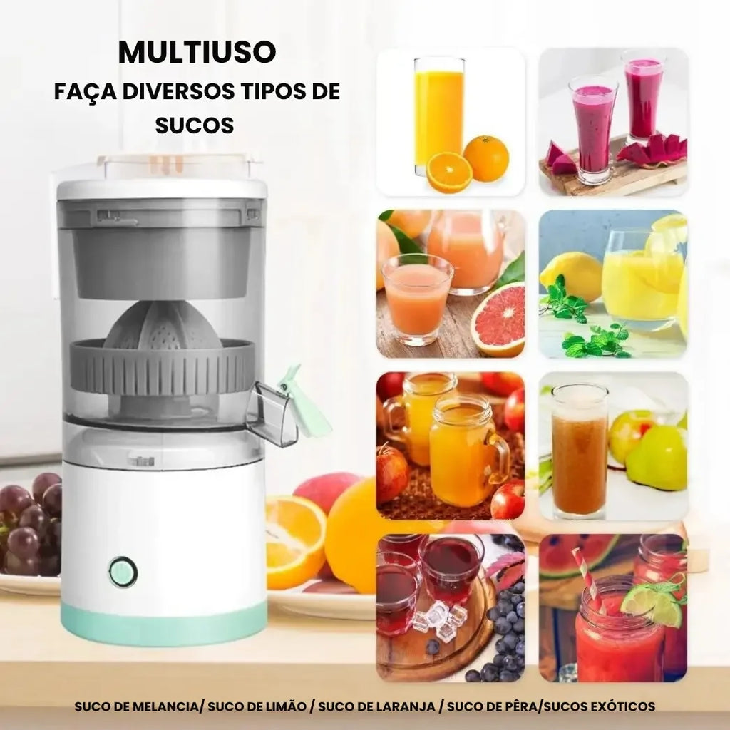Espremedor Elétrico Portátil USB + Ebook Grátis - Modern Casa