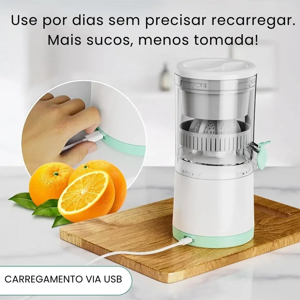 Espremedor Elétrico Portátil USB + Ebook Grátis - Modern Casa