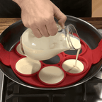 Forma para Panquecas em Silicone Antiaderente - Compre 2 Leve 3 - Modern Casa