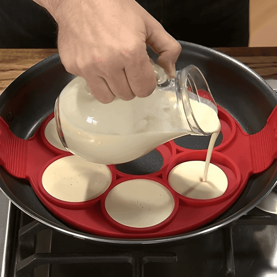 Forma para Panquecas em Silicone Antiaderente - Compre 2 Leve 3 - Modern Casa
