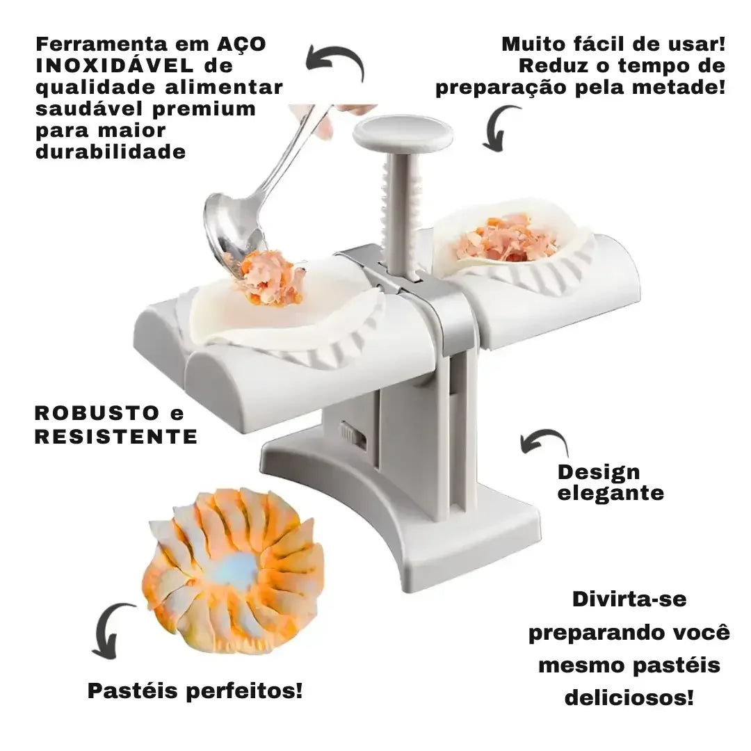 Máquina de Fazer Pastel Duplo - Modern Casa