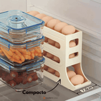 Organizador Porta-Ovos com Rolagem Automática - Modern Casa