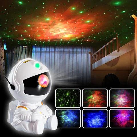 Luminária Astronauta Projetor de Galáxia Led - Modern Casa