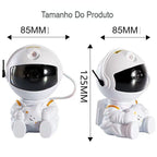 Luminária Astronauta Projetor de Galáxia Led - Modern Casa