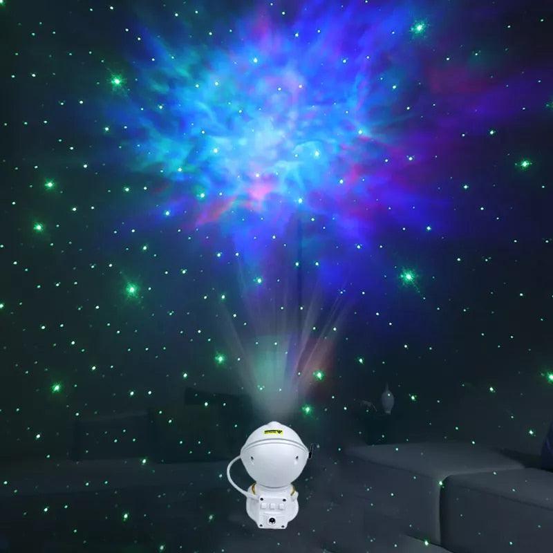 Luminária Astronauta Projetor de Galáxia Led - Modern Casa