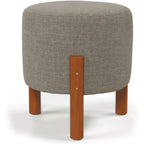 Puff Banqueta Linho - Modern Casa