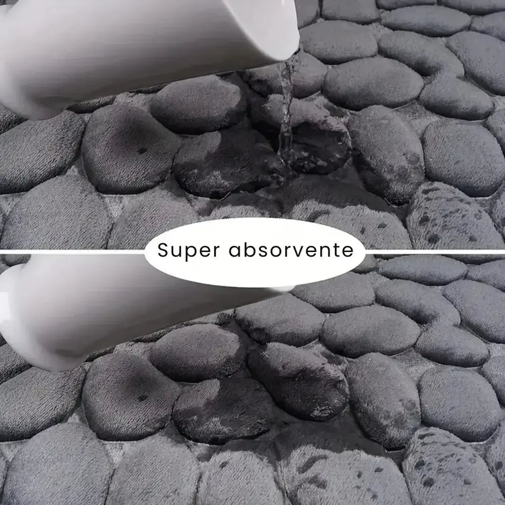 Tapete Antiderrapante Para Banheiro Alta Absorção - Modern Casa