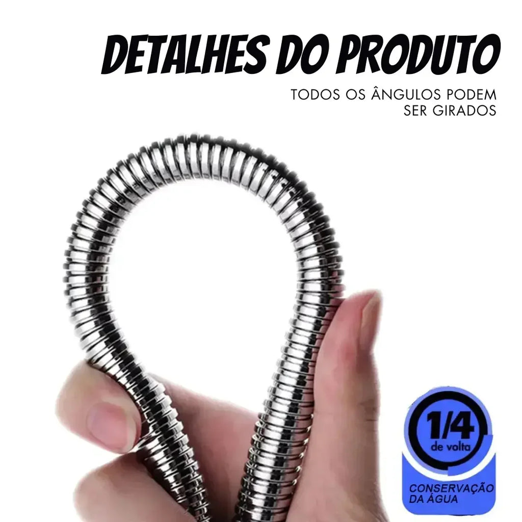 Torneira Gourmet Flexível para Cozinha