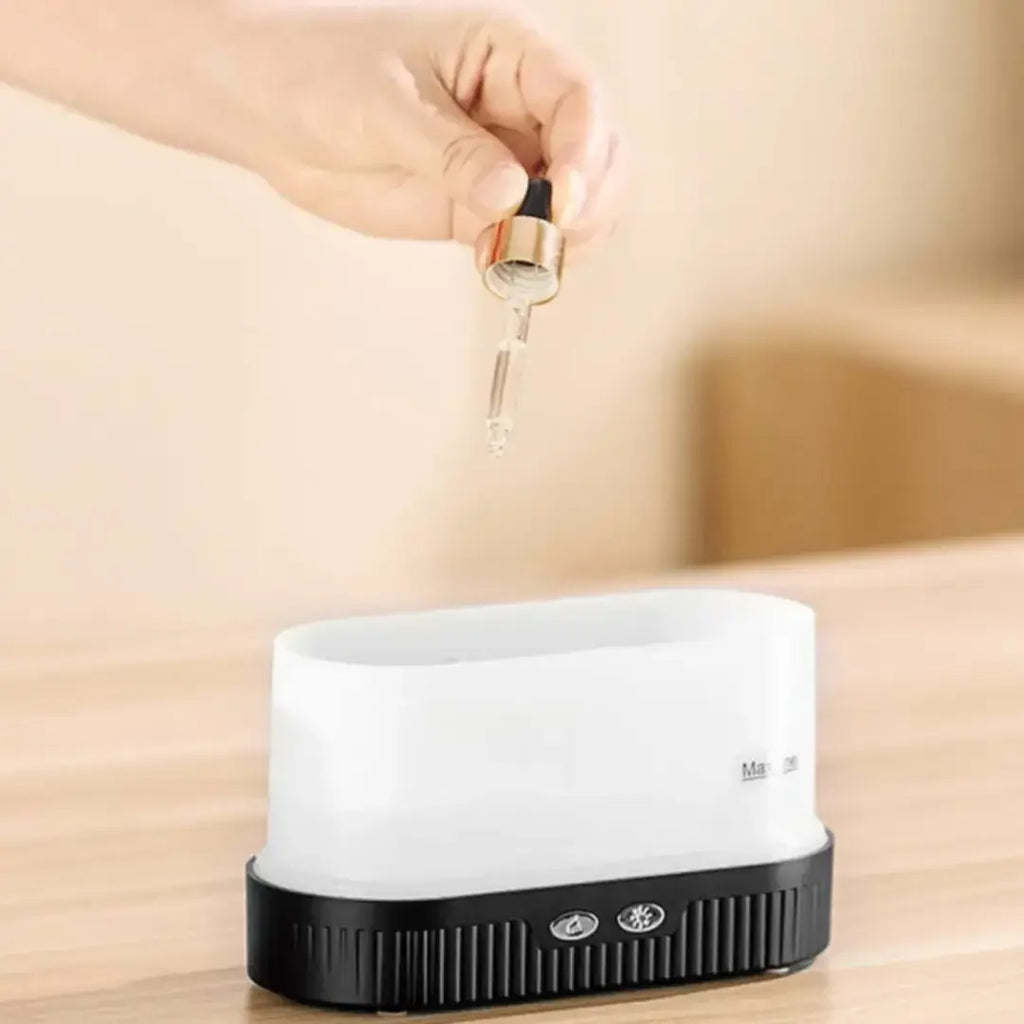 Umidificador Difusor de Aromas Lareira Aromaterapia - Modern Casa