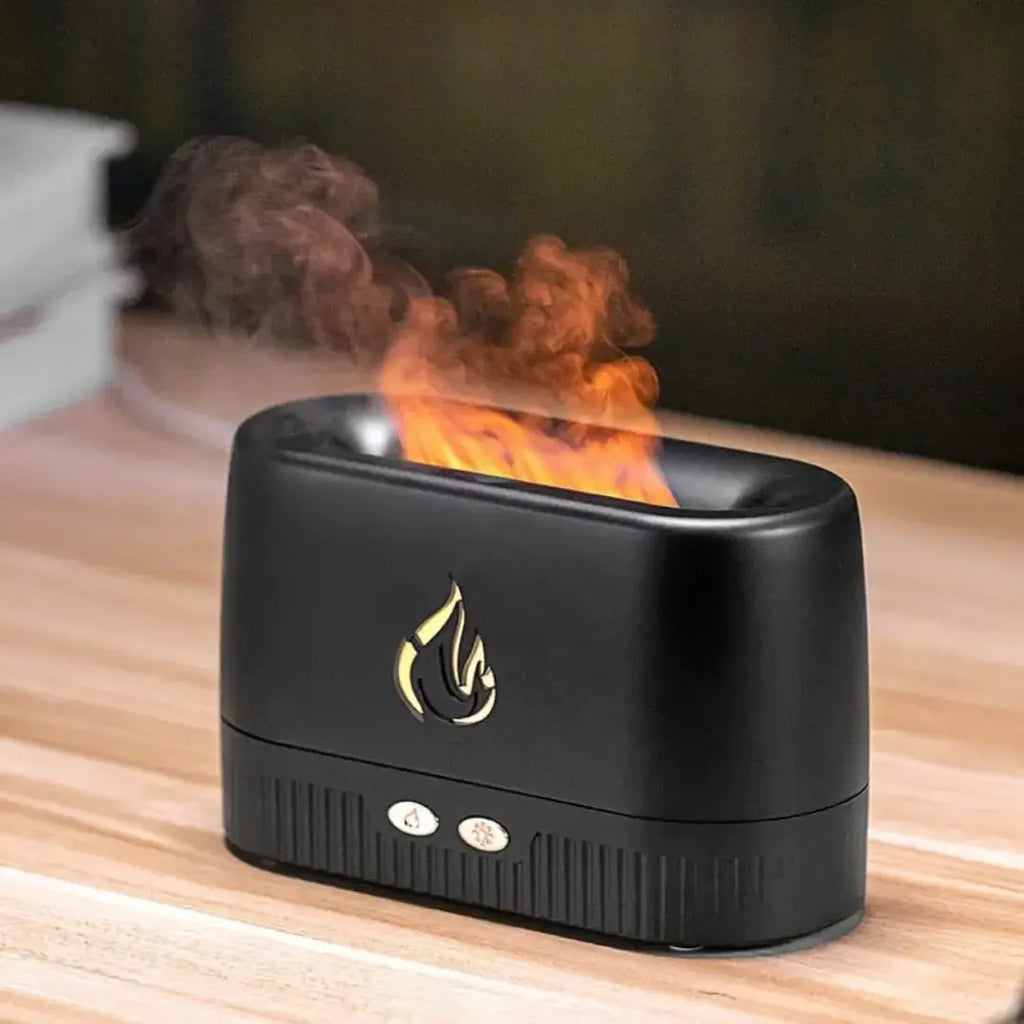 Umidificador Difusor de Aromas Lareira Aromaterapia - Modern Casa